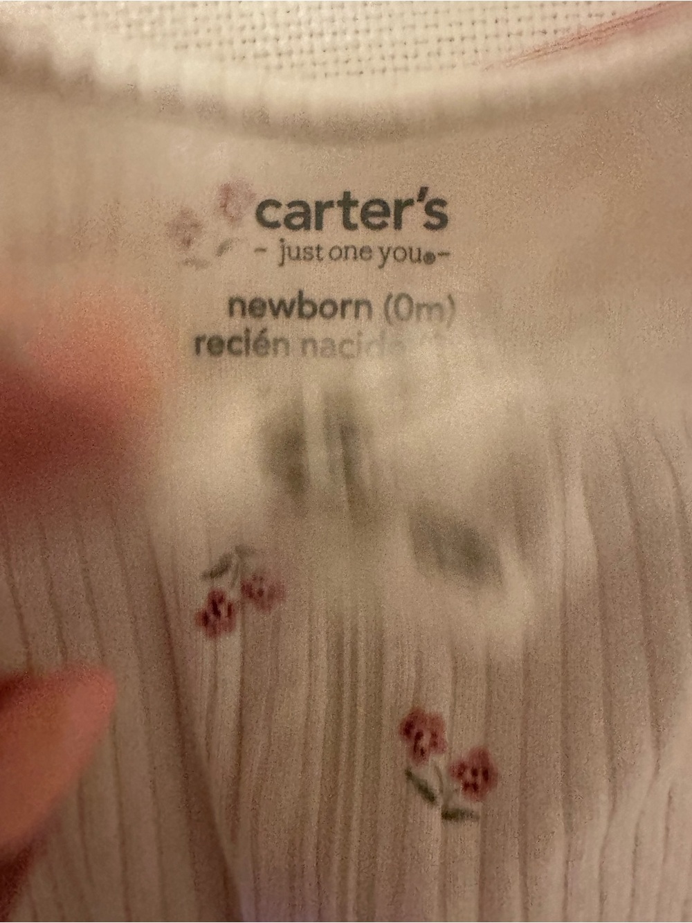 Carter's Ribbed Footed One-Piece 3 pc bundle - Picture 4 of 6